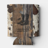 Rafraîchisseur Pour Canette Bois rustique peut refroidir | Fin de semaine du b (Dos)