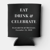 Rafraîchisseur Pour Canette Boisson moderne pour manger Célébrer le Mariage no (Devant)