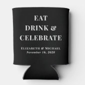 Rafraîchisseur Pour Canette Boisson moderne pour manger Célébrer le Mariage no (Dos)