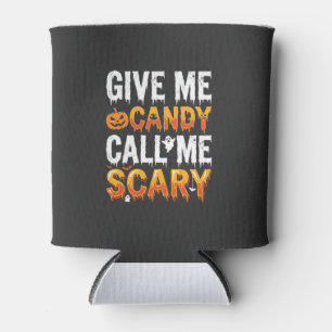 Rafraîchisseur Pour Canette Bonbons d'Halloween Création de Fantôme Effrayant_