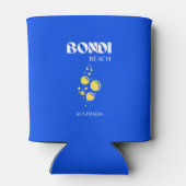 Rafraîchisseur Pour Canette Bondi Beach, Bondi Beach Travel Art, Bleu (Dos)