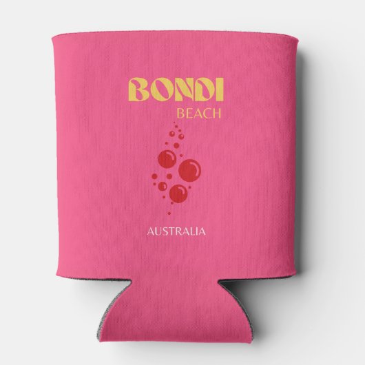 Rafraîchisseur Pour Canette Bondi Beach, Rose (Dos)