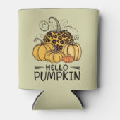 Rafraîchisseur Pour Canette Bonjour Citrouille Lover Automne Saison Automne Th (Devant)