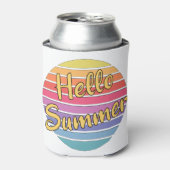 Rafraîchisseur Pour Canette Bonjour été (Can devant)