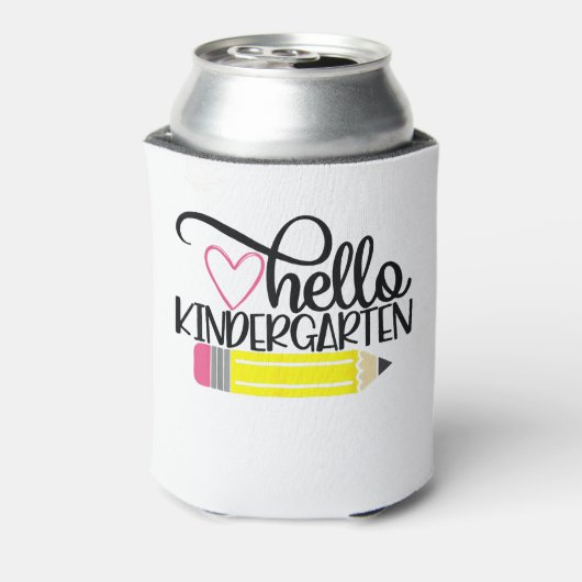 Rafraîchisseur Pour Canette Bonjour maternelle Retour À L'École Étudiante Ense (Can Dos)