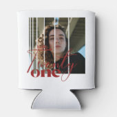 Rafraîchisseur Pour Canette Bonjour Vingt et un moderne 21e anniversaire (Dos)