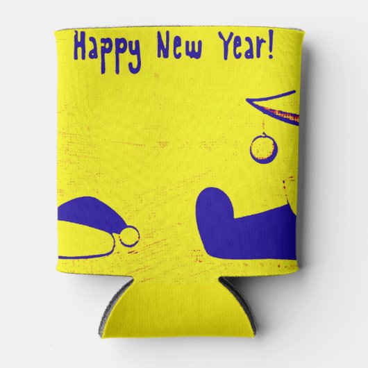 Rafraîchisseur Pour Canette Bonne année Coos (Devant)