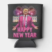 Rafraîchisseur Pour Canette Bonne année Eve Trump Résolution 2025 (Devant)