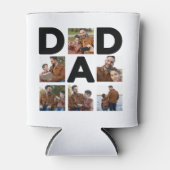 Rafraîchisseur Pour Canette Bonne Fête des pères photo personnalisée (Devant)