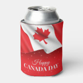 Rafraîchisseur Pour Canette Bonne fête du Canada (Can devant)