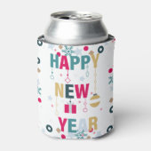 Rafraîchisseur Pour Canette Bonne fête du Nouvel An (Can devant)