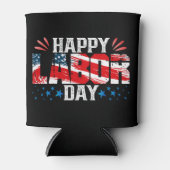 Rafraîchisseur Pour Canette Bonne fête du travail (Devant)