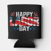 Rafraîchisseur Pour Canette Bonne fête du travail (Dos)