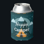 Rafraîchisseur Pour Canette Bonne tente de camping et montagnes<br><div class="desc">Pour des séjours en famille en camping ou tout camping-car heureux. Personnalisé peut refroidir.</div>