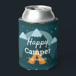 Rafraîchisseur Pour Canette Bonne tente de camping et montagnes<br><div class="desc">Pour des séjours en famille en camping ou tout camping-car heureux. Personnalisé peut refroidir.</div>