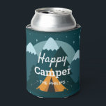 Rafraîchisseur Pour Canette Bonne tente de camping et montagnes<br><div class="desc">Pour des séjours en famille en camping ou tout camping-car heureux. Personnalisé peut refroidir.</div>