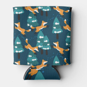 Rafraîchisseur Pour Canette Bons Renards : Charme Vintage sans joint