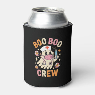 Rafraîchisseur Pour Canette Boo Boo Crew Halloween Ghost Nurse Essential T-Shi