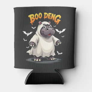 Rafraîchisseur Pour Canette Boo Deng Ghost Baby Pygmy Hippo Moo Deng Halloween