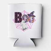 Rafraîchisseur Pour Canette Boo Halloween Octobre rose (Devant)