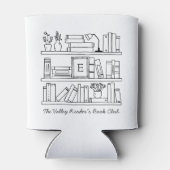 Rafraîchisseur Pour Canette Book Club Personalized Gift (Dos)