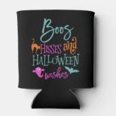 Rafraîchisseur Pour Canette Boos Hisses et Halloween les voeux peuvent refroid (Dos)