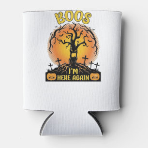 Rafraîchisseur Pour Canette Boos me voici encore Halloween Arbre effrayant Cit
