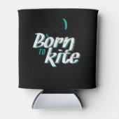 Rafraîchisseur Pour Canette Born to kite (Devant)