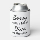 Rafraîchisseur Pour Canette Bossy Avec Un Peu De Diva Moderne À La Mode (Can devant)