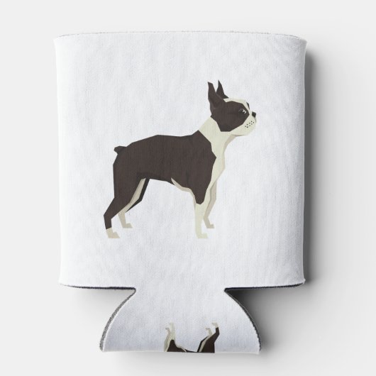 Rafraîchisseur Pour Canette Boston Terrier (Dos)