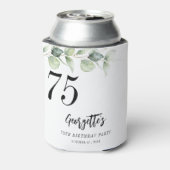 Rafraîchisseur Pour Canette Botanique Eucalyptus Vert 75e anniversaire (Can Dos)