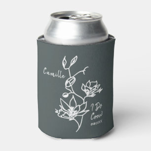 Rafraîchisseur Pour Canette Botanique I Do Crew Bridesmaid