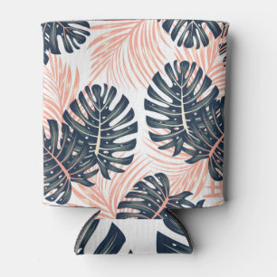 Rafraîchisseur Pour Canette Botanique Tropicale, Motif transparent et sans voi