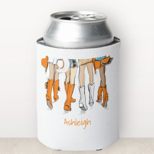 Rafraîchisseur Pour Canette Bottes de cowboy pour femmes du Tennessee Orange M