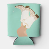 Rafraîchisseur Pour Canette Bottes de filles modernes Stars Mint (Devant)