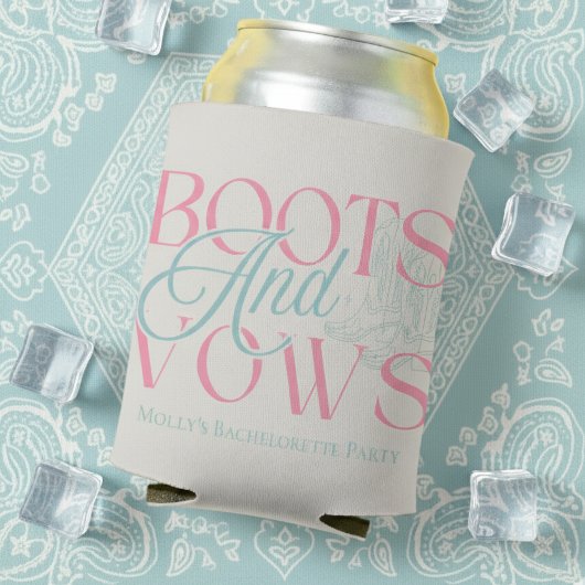 Rafraîchisseur Pour Canette Bottes et promesses de mariage – Conception de l'e