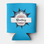 Rafraîchisseur Pour Canette Bouche de requin Ajouter votre nom Cool (Devant)