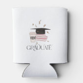 Rafraîchisseur Pour Canette Bouchon de fin d'études supérieures Livres Café 20 (Dos)