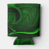 Rafraîchisseur Pour Canette boucle de ceinture de malachite vert texture (Devant)