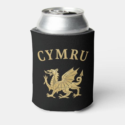 Rafraîchisseur Pour Canette Bouclier de Cymru (Can Dos)
