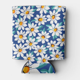 Rafraîchisseur Pour Canette Bougies printanières : motif floral tendance.