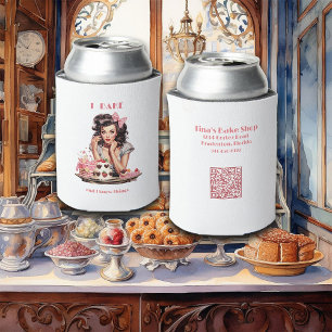 Rafraîchisseur Pour Canette Boulangerie Drôle Pin-Up Fille Baker Gâteaux À Thè