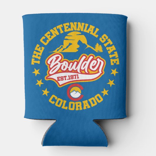 Rafraîchisseur Pour Canette Boulder, Colorado (Dos)