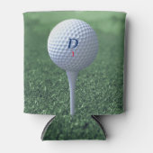 Rafraîchisseur Pour Canette Boule de golf sur mesure sur les golfeurs verts pe (Devant)