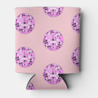 Boule moderne rose violet Disco Motif Pastel rose