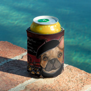 RAFRAÎCHISSEUR POUR CANETTE BOULEDOGUE FRANÇAIS