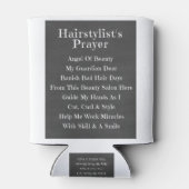 Rafraîchisseur Pour Canette Bouteille d'eau de prière du coiffeur (Dos)