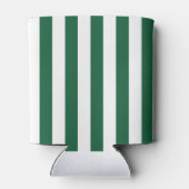 Rafraîchisseur Pour Canette Bouteille vintage classique Vert & Blancs (Dos)