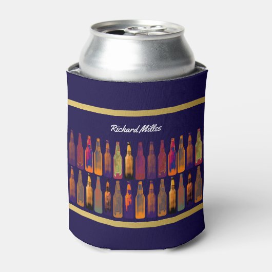 Rafraîchisseur Pour Canette bouteilles de bière couleur graphique (Can devant)