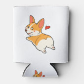 Rafraîchisseur Pour Canette Boutons Corgi (Devant)